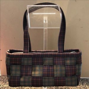 Harveys seatbelt plaid baguette